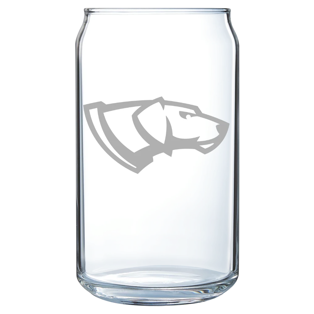 University of Wisconsin-Stevens Point Polar Camel 16 oz. Can Glass