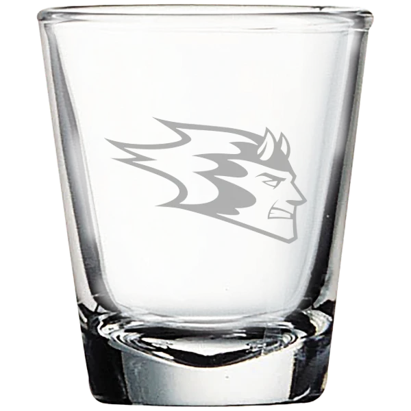 University of Wisconsin-Stout Polytechnic Polar Camel 1.7 oz. Shot Glass