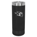 University of Wisconsin-Stout Polytechnic Polar Camel 22 oz. Skinny Tumbler with Slider Lid