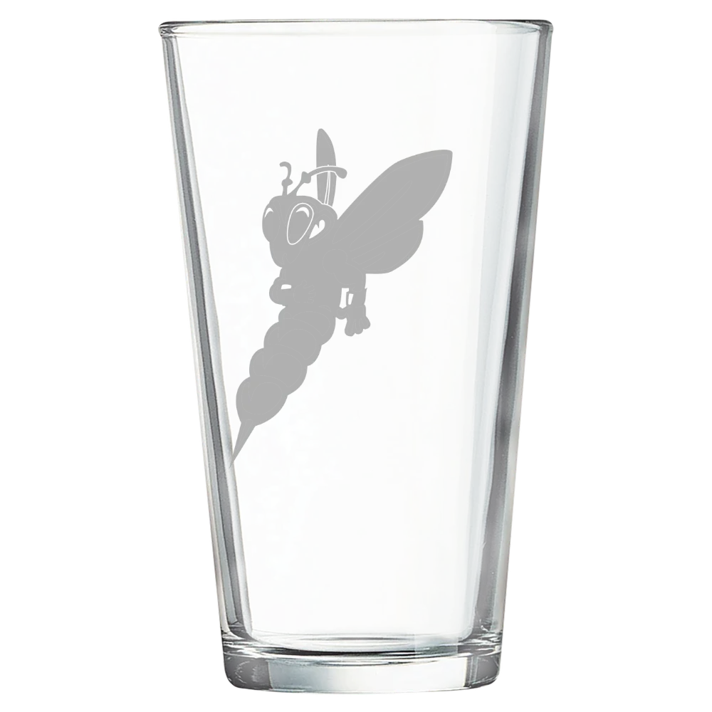 University of Wisconsin-Superior Polar Camel 16 oz. Pint Mixing Glass