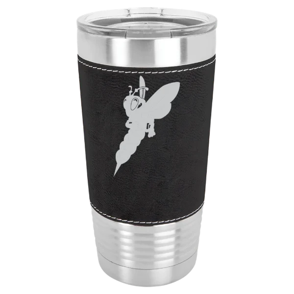 University of Wisconsin-Superior Polar Camel 20 oz. Leatherette Grip Tumbler with Standard Lid