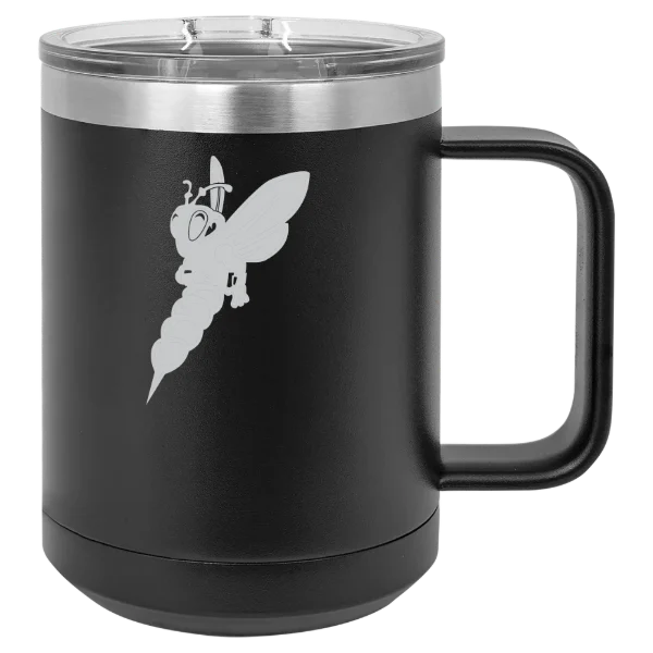 University of Wisconsin-Superior Polar Camel 15 oz. Mug with Slider Lid