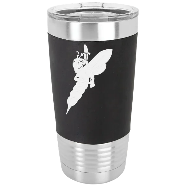 University of Wisconsin-Superior Polar Camel 20 oz. Silicone Grip Tumbler with Standard Lid