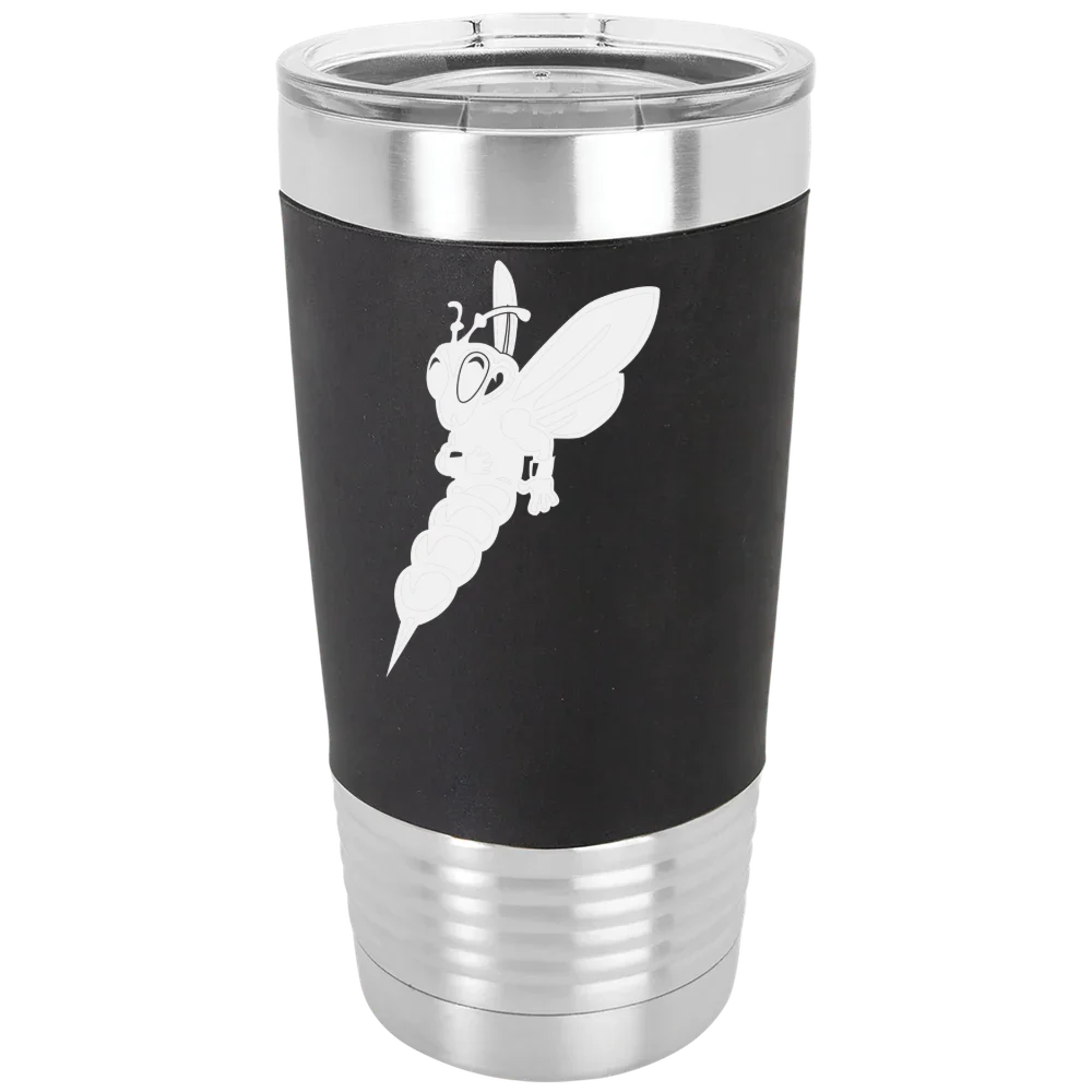 University of Wisconsin-Superior Polar Camel 20 oz. Silicone Grip Tumbler with Standard Lid