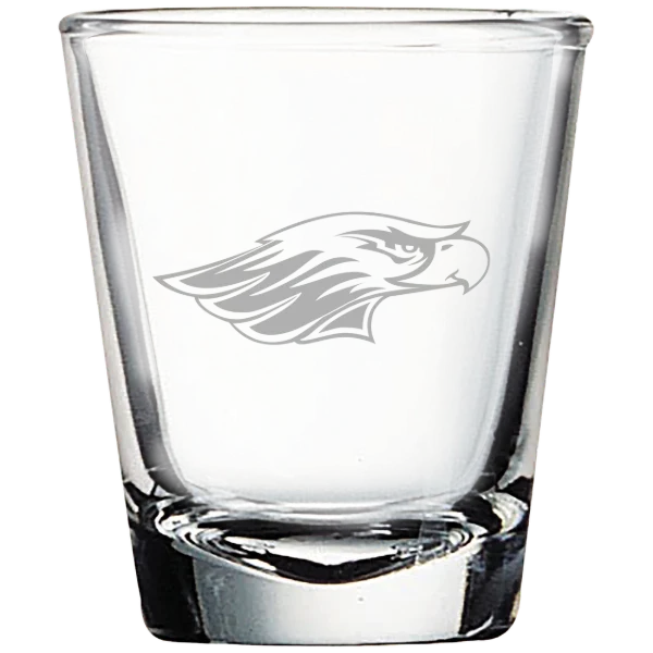 University of Wisconsin-Whitewater Polar Camel 1.7 oz. Shot Glass