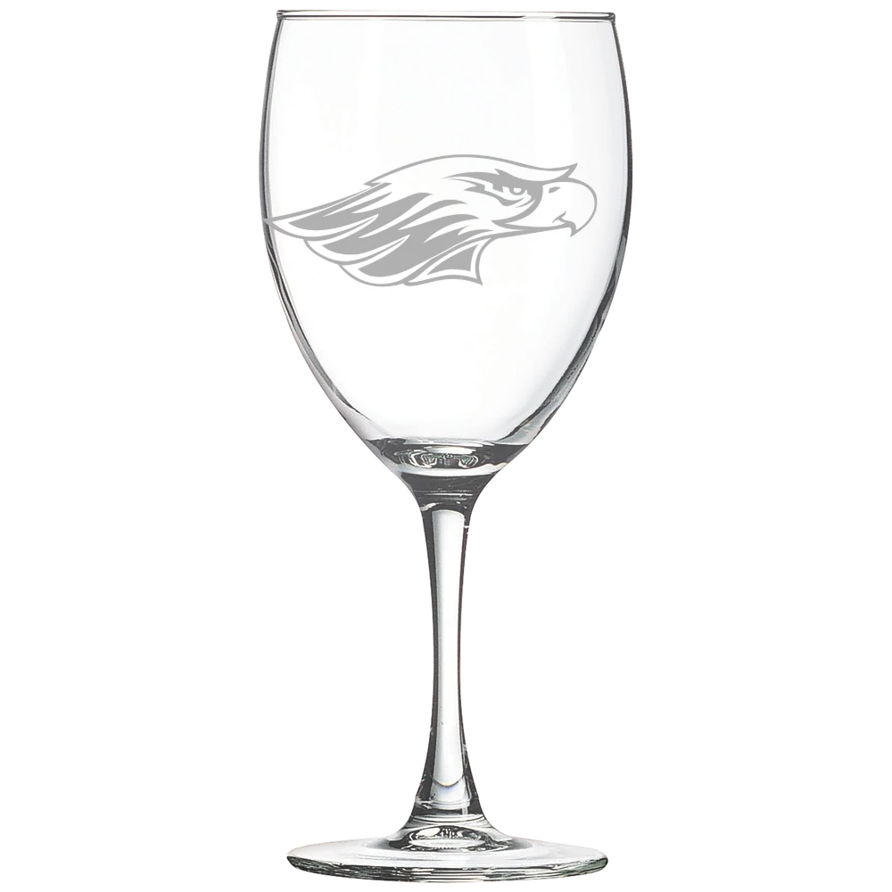 University of Wisconsin-Whitewater Polar Camel 10 1/2 oz. Wine Glass