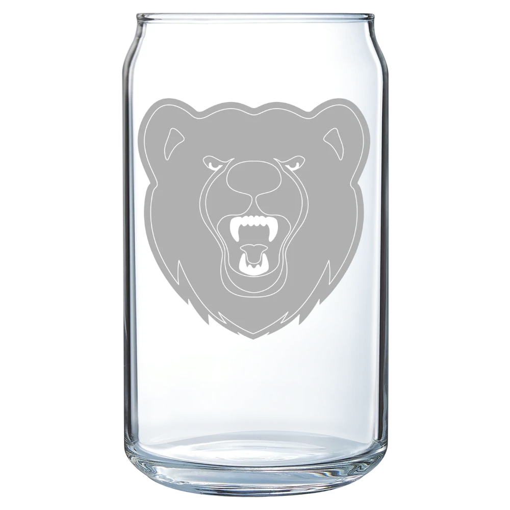 Ursinus College Polar Camel 16 oz. Can Glass