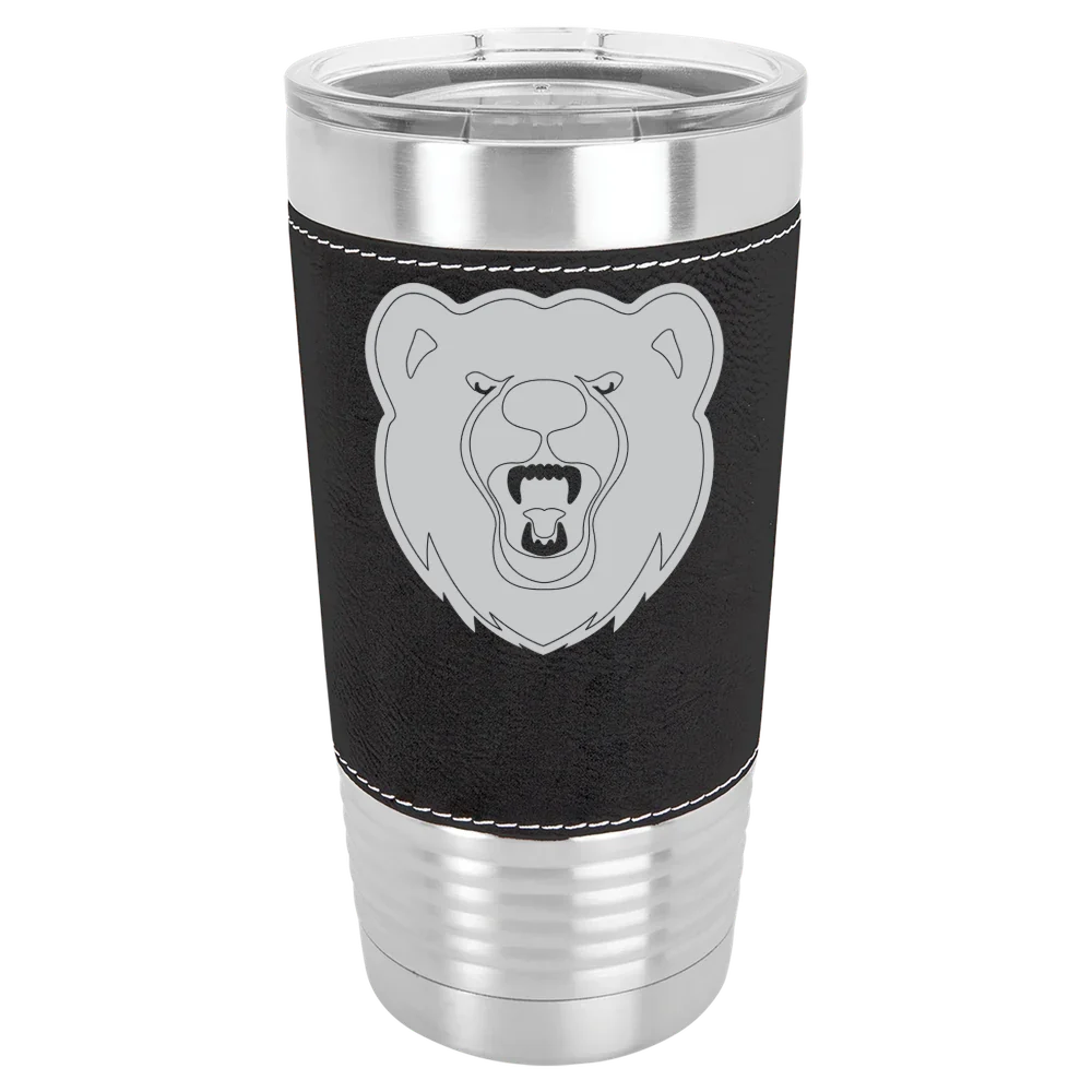 Ursinus College Polar Camel 20 oz. Leatherette Grip Tumbler with Standard Lid