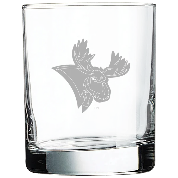 Utica University Polar Camel 10 1/2 oz. On The Rocks Glass