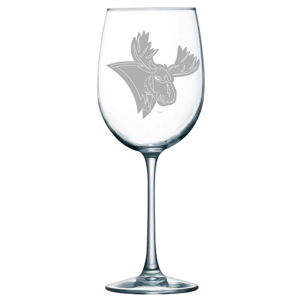 Utica University Polar Camel 19 oz. Wine Glass
