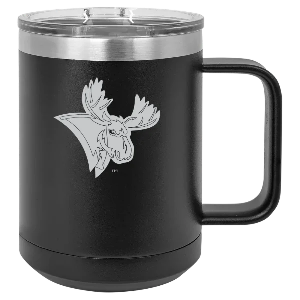 Utica University Polar Camel 15 oz. Mug with Slider Lid