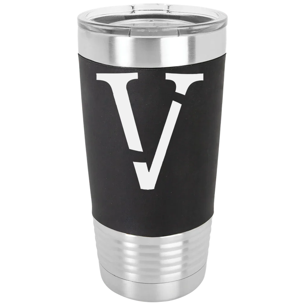 Vassar College Polar Camel 20 oz. Silicone Grip Tumbler with Standard Lid