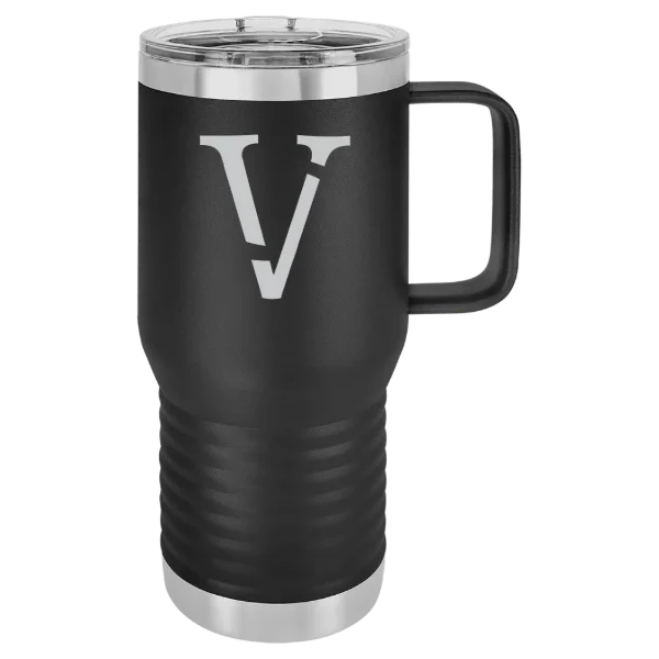 Vassar College Polar Camel 20 oz. Travel Mug with Slider Lid
