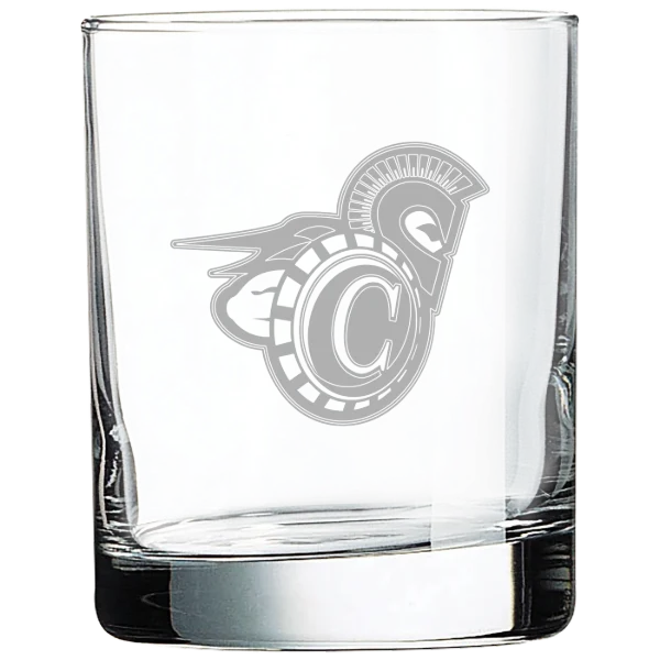 Vermont State University Castleton Polar Camel 10 1/2 oz. On The Rocks Glass