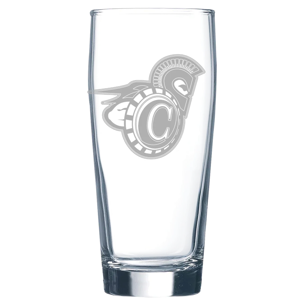 Vermont State University Castleton Polar Camel 16 oz. Willi Becher Beer Glass