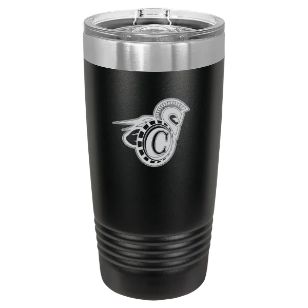 Vermont State University Castleton Polar Camel 20 oz. Ringneck Tumbler with Slider Lid