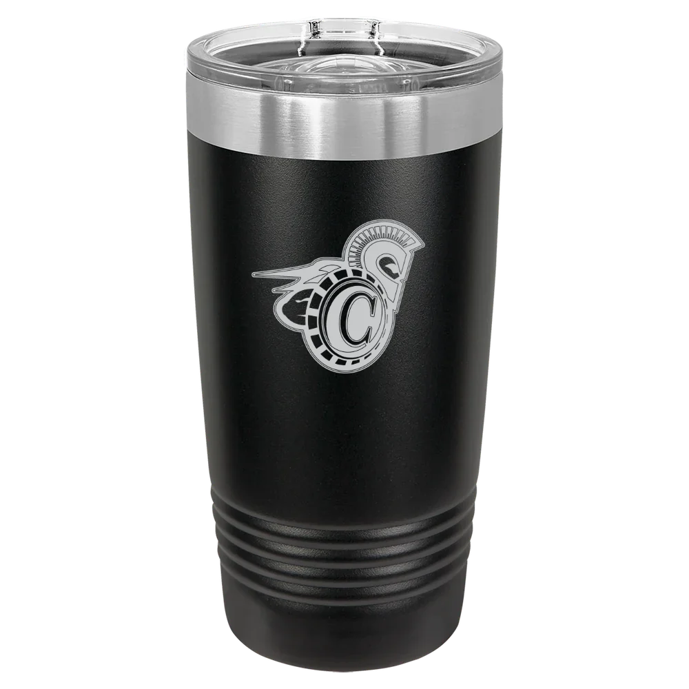 Vermont State University Castleton Polar Camel 20 oz. Ringneck Tumbler with Slider Lid
