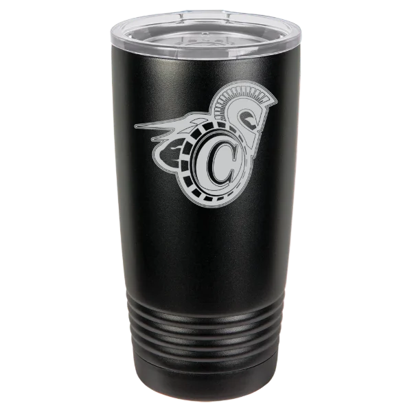 Vermont State University Castleton Polar Camel 20 oz. Ringneck Tumbler with Standard Lid