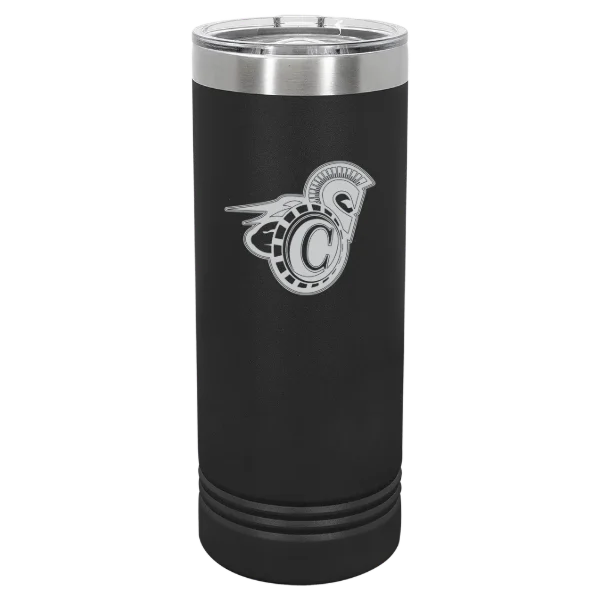 Vermont State University Castleton Polar Camel 22 oz. Skinny Tumbler with Slider Lid