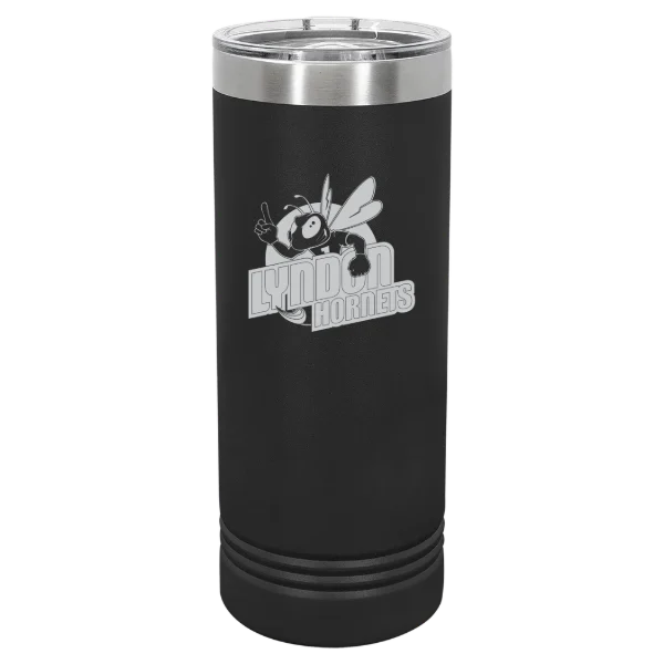Vermont State University Lyndon Polar Camel 22 oz. Skinny Tumbler with Slider Lid