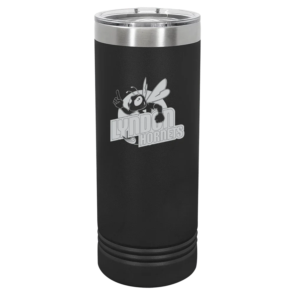 Vermont State University Lyndon Polar Camel 22 oz. Skinny Tumbler with Slider Lid