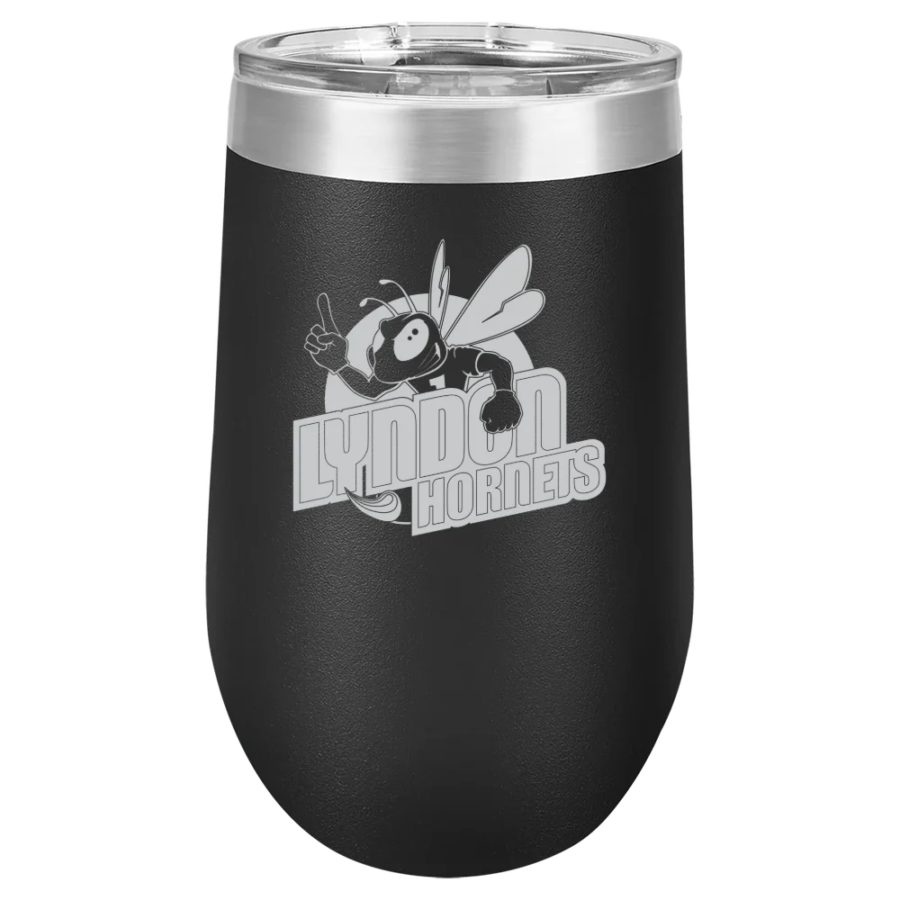 Vermont State University Lyndon Polar Camel 16 oz. Stemless Wine Tumbler