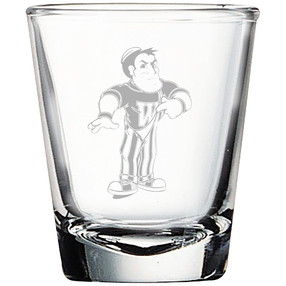 Wabash College Polar Camel 1.7 oz. Shot Glass