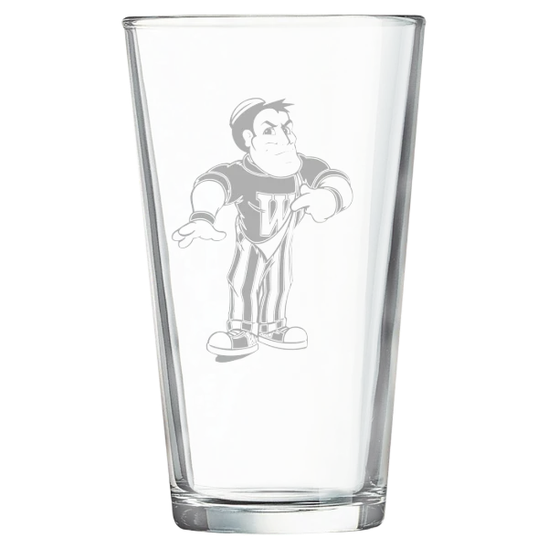Wabash College Polar Camel 16 oz. Pint Mixing Glass