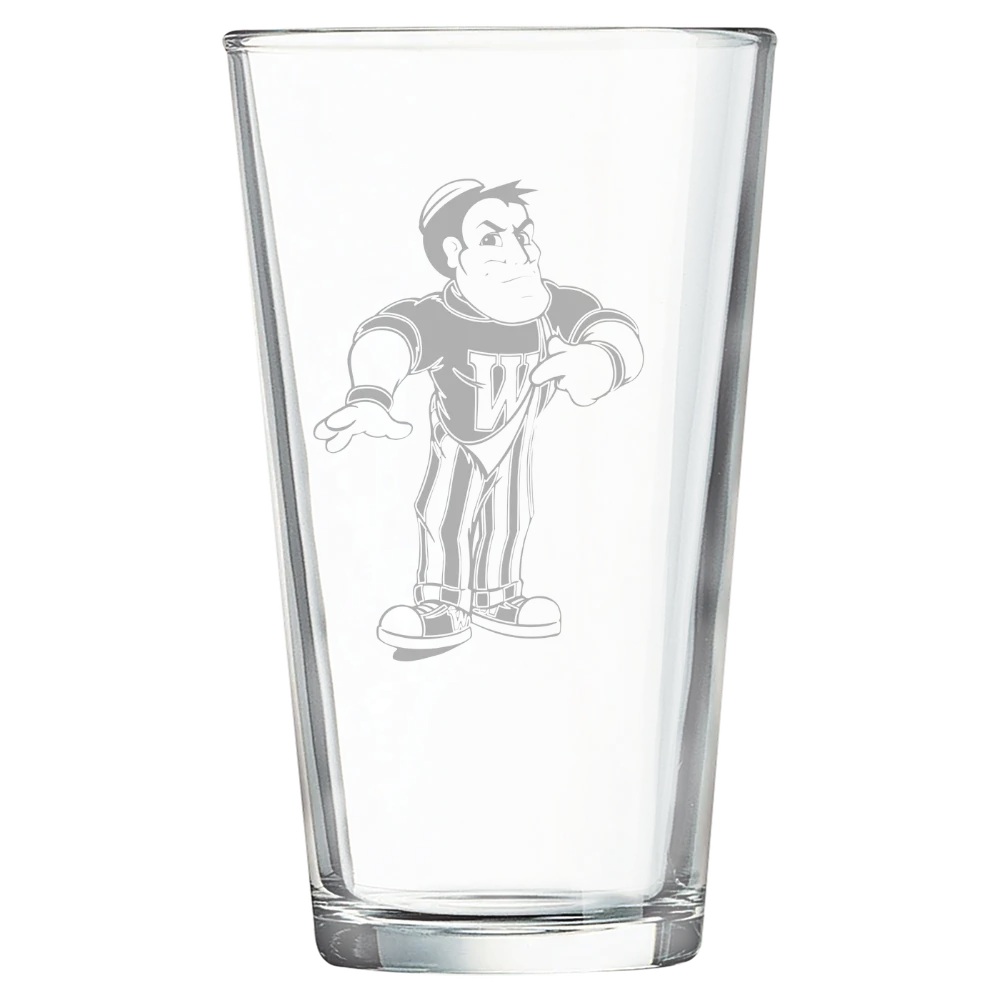 Wabash College Polar Camel 16 oz. Pint Mixing Glass