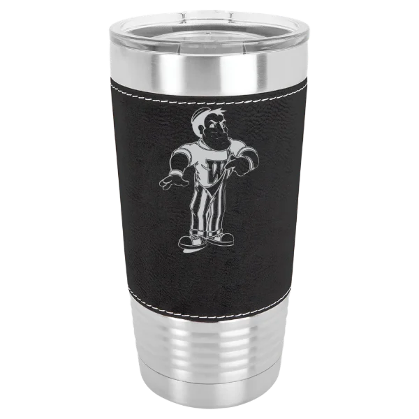 Wabash College Polar Camel 20 oz. Leatherette Grip Tumbler with Standard Lid
