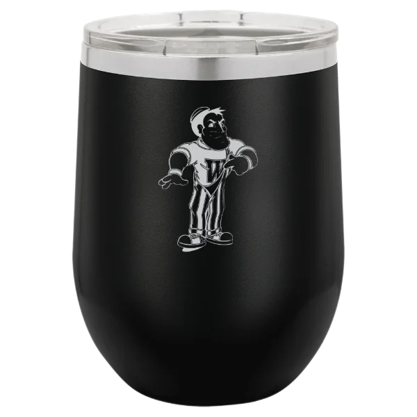 Wabash College Polar Camel 12 oz. Stemless Wine Tumbler