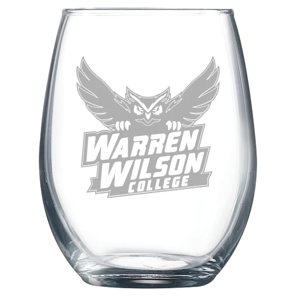 Warren Wilson College Polar Camel 9 oz. Stemless Wine Glass