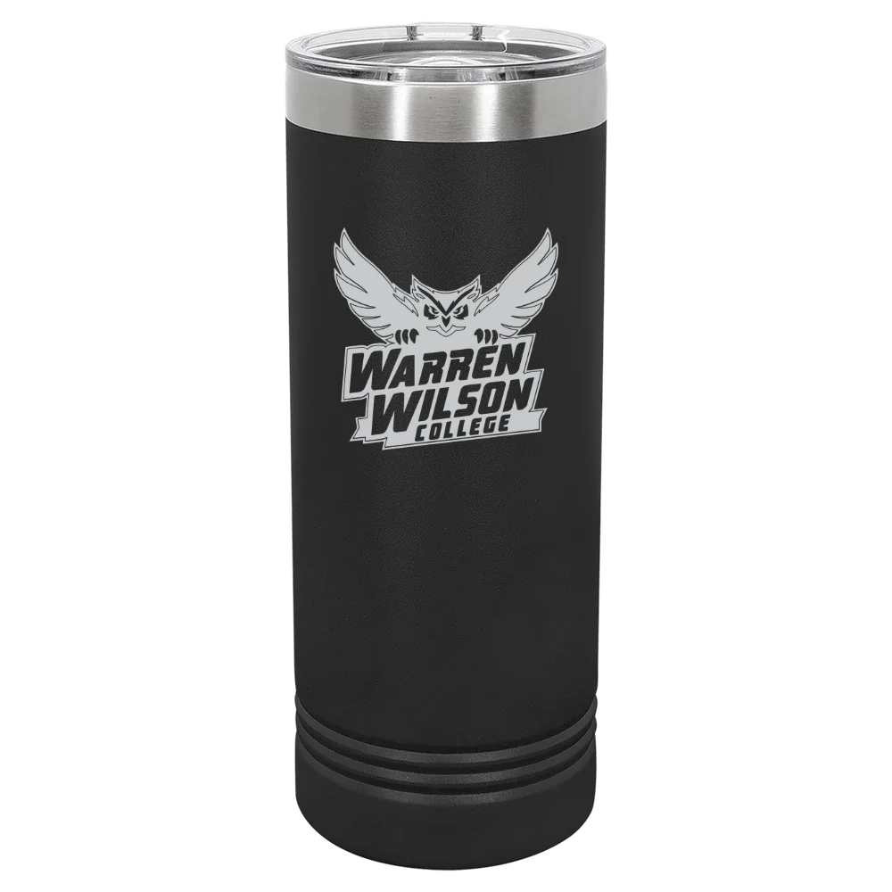Warren Wilson College Polar Camel 22 oz. Skinny Tumbler with Slider Lid