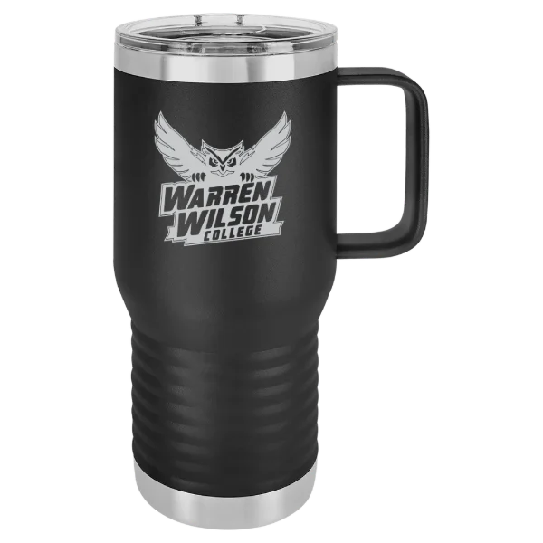 Warren Wilson College Polar Camel 20 oz. Travel Mug with Slider Lid