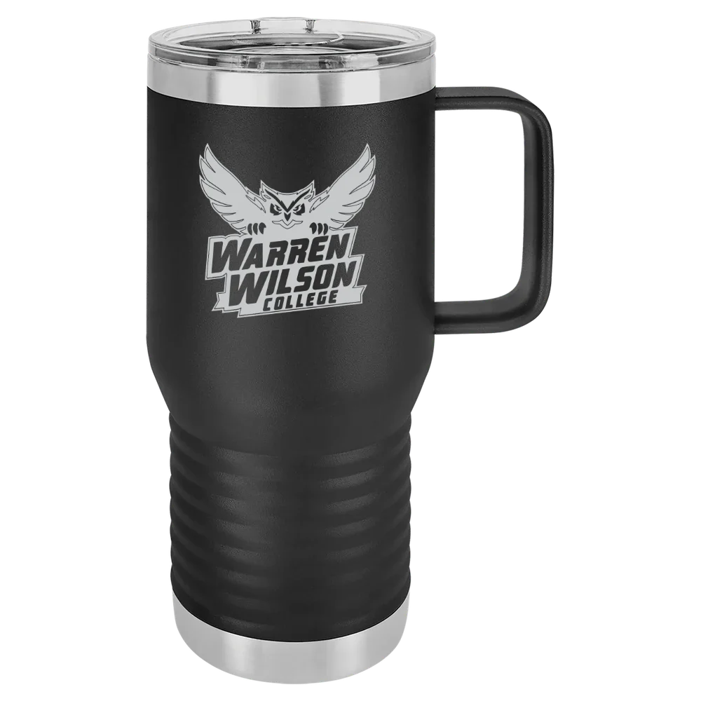 Warren Wilson College Polar Camel 20 oz. Travel Mug with Slider Lid
