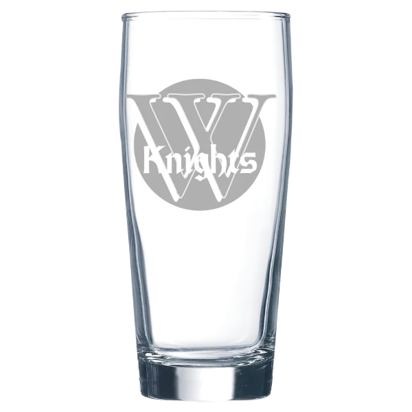 Wartburg College Polar Camel 16 oz. Willi Becher Beer Glass