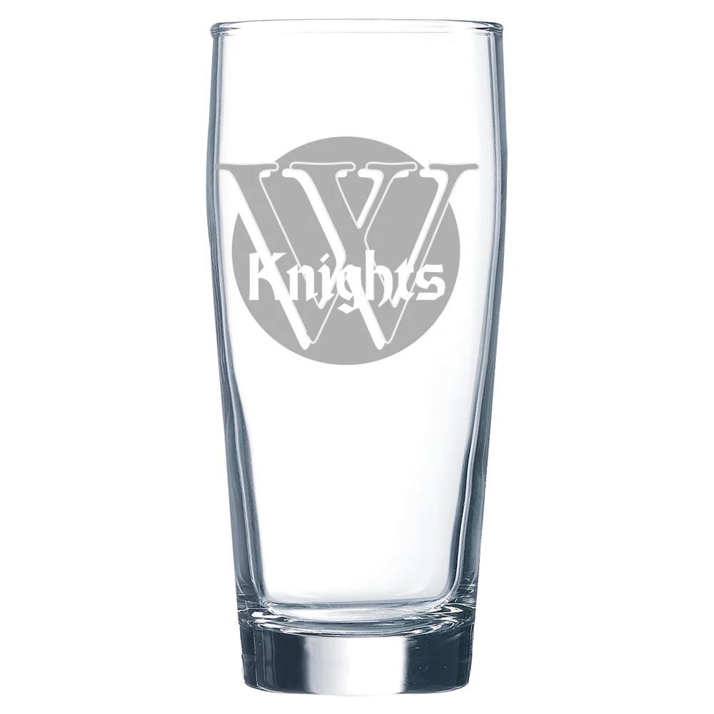 Wartburg College Polar Camel 16 oz. Willi Becher Beer Glass