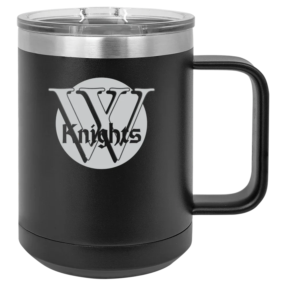 Wartburg College Polar Camel 15 oz. Mug with Slider Lid