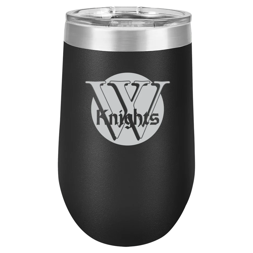 Wartburg College Polar Camel 16 oz. Stemless Wine Tumbler