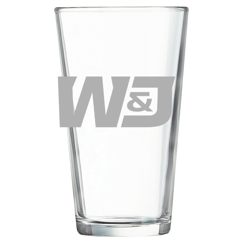 Washington and Jefferson College Polar Camel 16 oz. Pint Mixing Glass