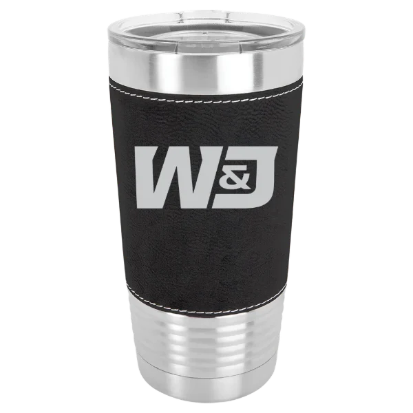 Washington and Jefferson College Polar Camel 20 oz. Leatherette Grip Tumbler with Standard Lid