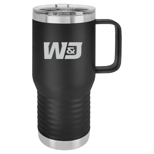 Washington and Jefferson College Polar Camel 20 oz. Travel Mug with Slider Lid