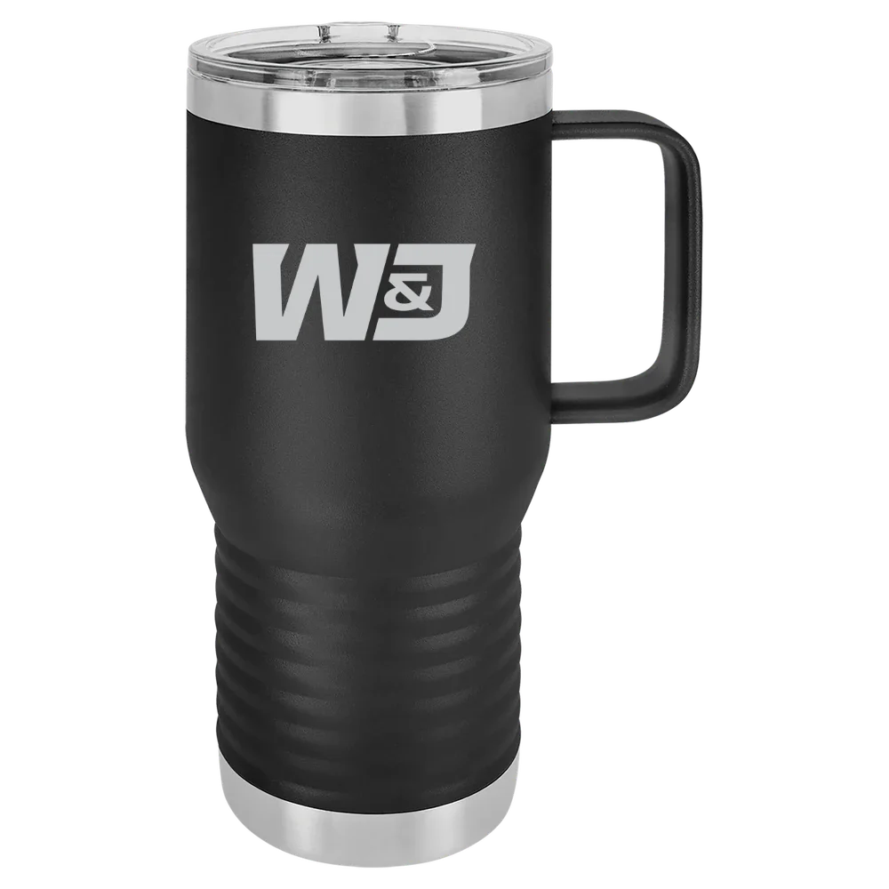 Washington and Jefferson College Polar Camel 20 oz. Travel Mug with Slider Lid