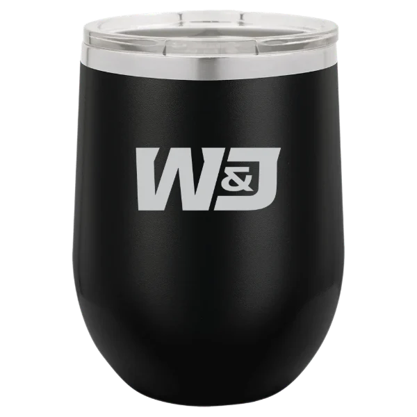 Washington and Jefferson College Polar Camel 12 oz. Stemless Wine Tumbler