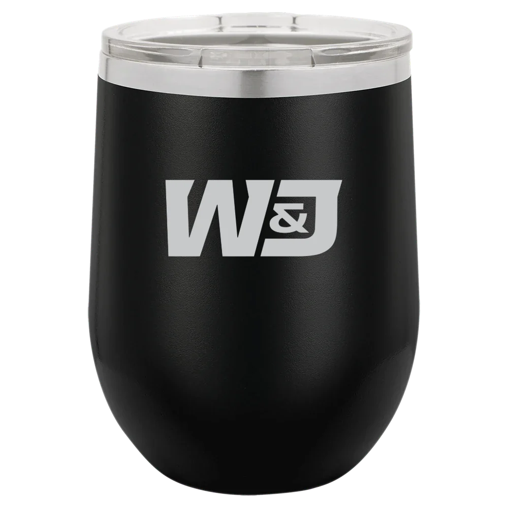 Washington and Jefferson College Polar Camel 12 oz. Stemless Wine Tumbler