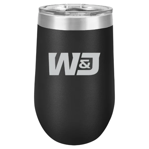 Washington and Jefferson College Polar Camel 16 oz. Stemless Wine Tumbler