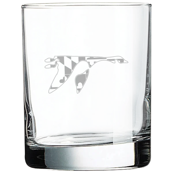Washington College (Maryland) Polar Camel 10 1/2 oz. On The Rocks Glass