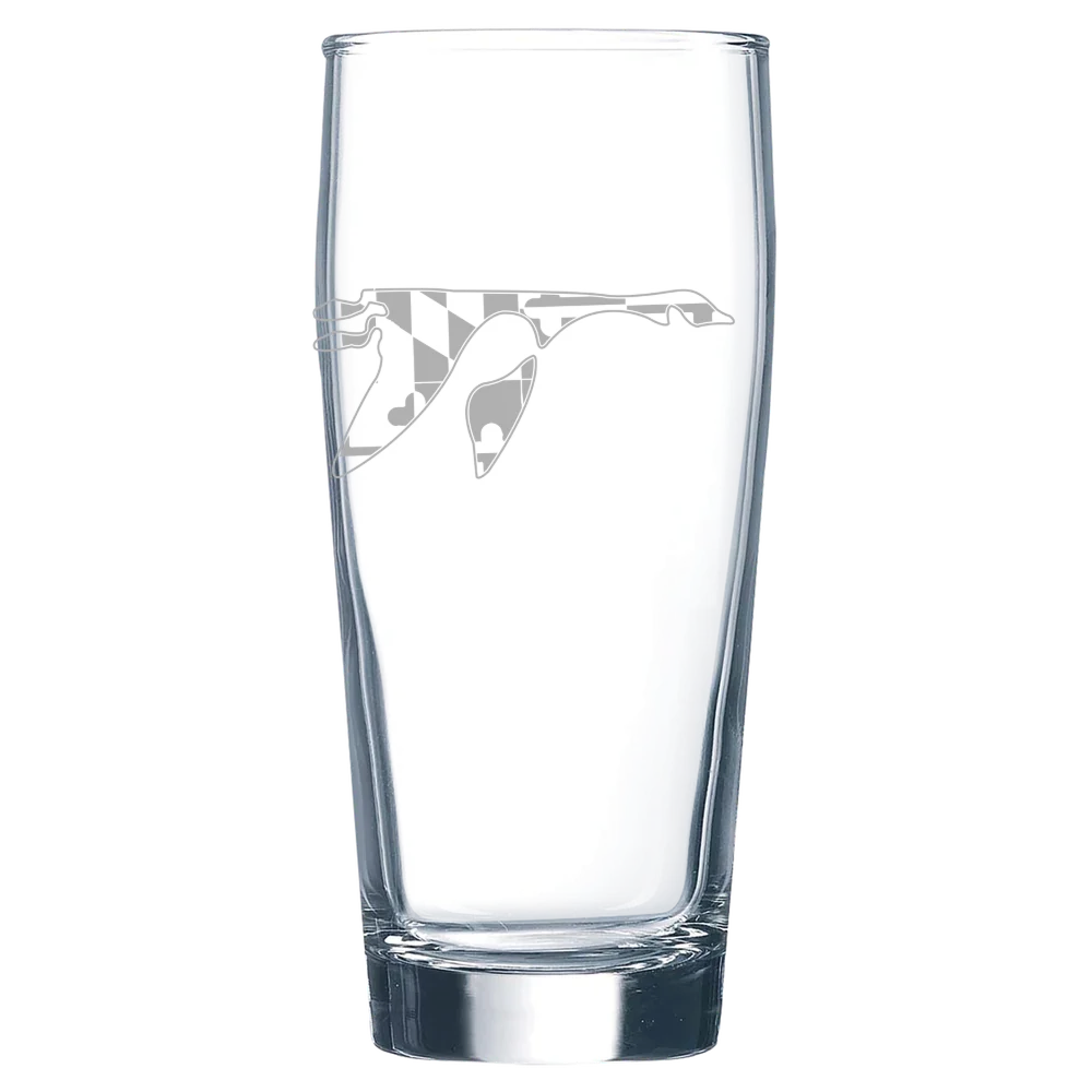 Washington College (Maryland) Polar Camel 16 oz. Willi Becher Beer Glass
