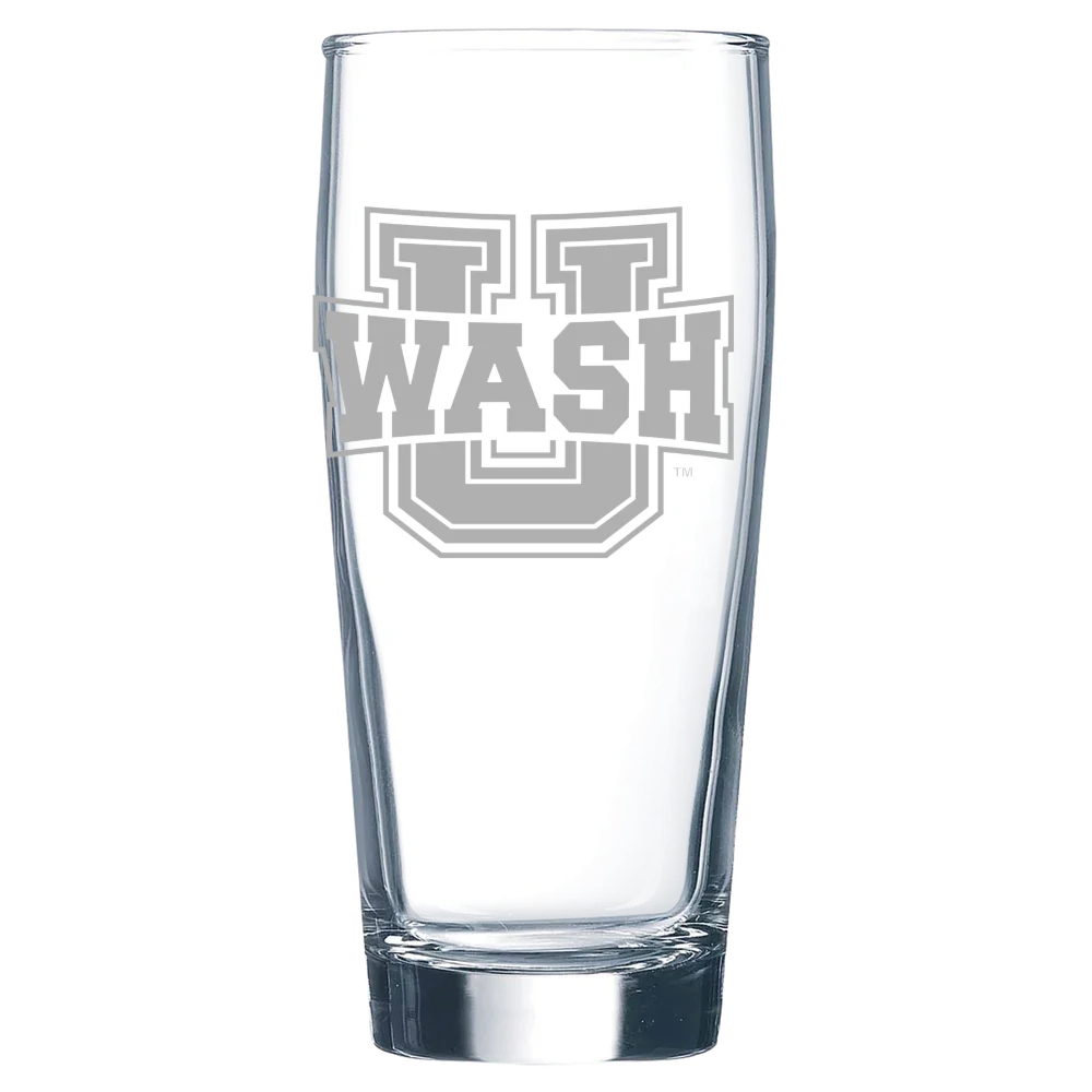 Washington University in St. Louis Polar Camel 16 oz. Willi Becher Beer Glass