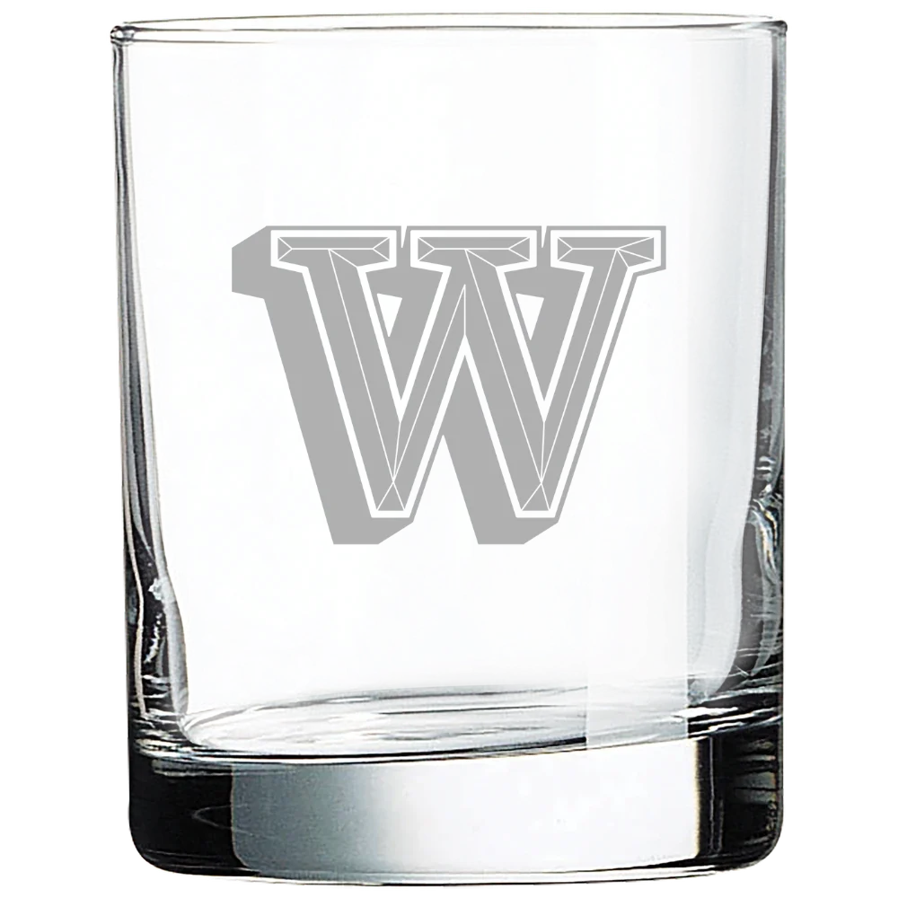 Waynesburg University Polar Camel 10 1/2 oz. On The Rocks Glass